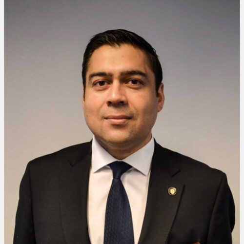 Richard Biernay Arriagada, consultor y académico experto en seguridad.