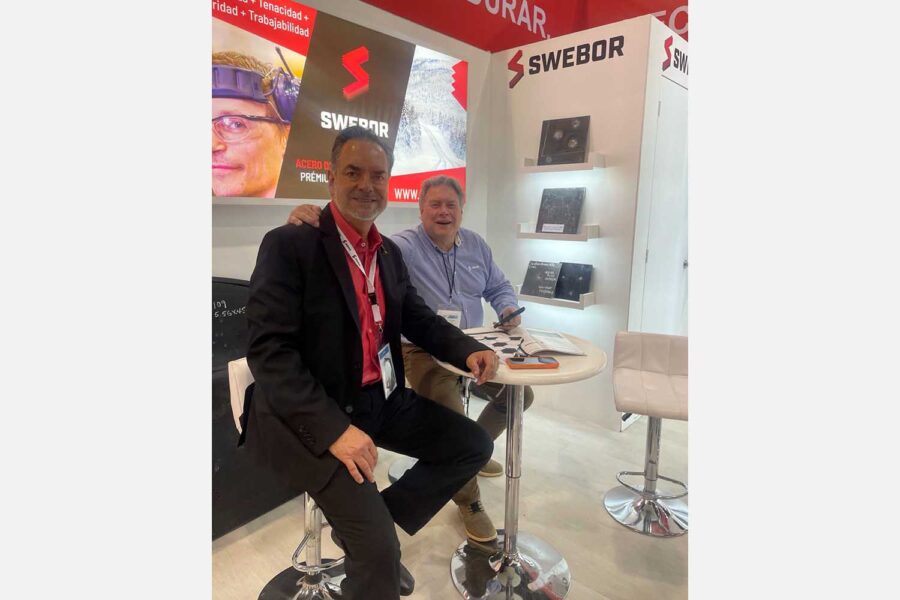Federico Forastieri y Robert Östberg de la firma sueca Swebor