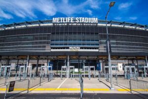 Fachada del MetLife Stadium de Nueva Jersey